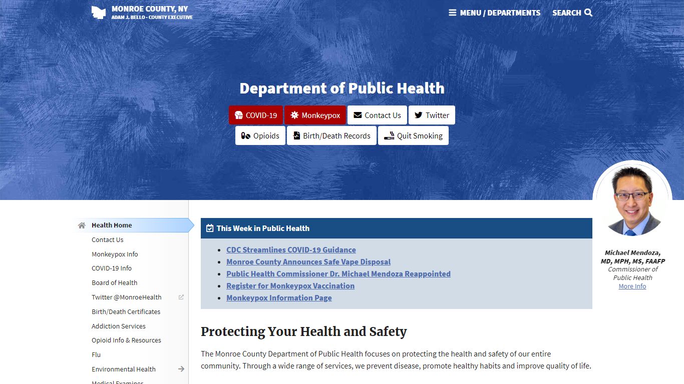 Public Health | Monroe County, NY